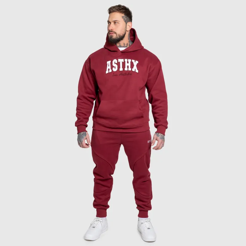 Melegítőszett Iron Aesthetics ASTHX, bordó-3