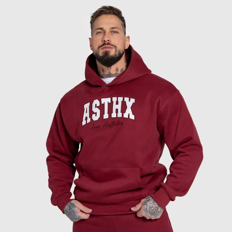 Melegítőszett Iron Aesthetics ASTHX, bordó-7