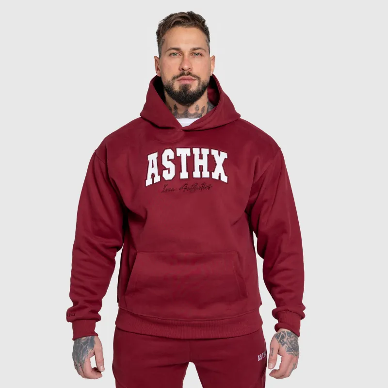 Melegítőszett Iron Aesthetics ASTHX, bordó-8