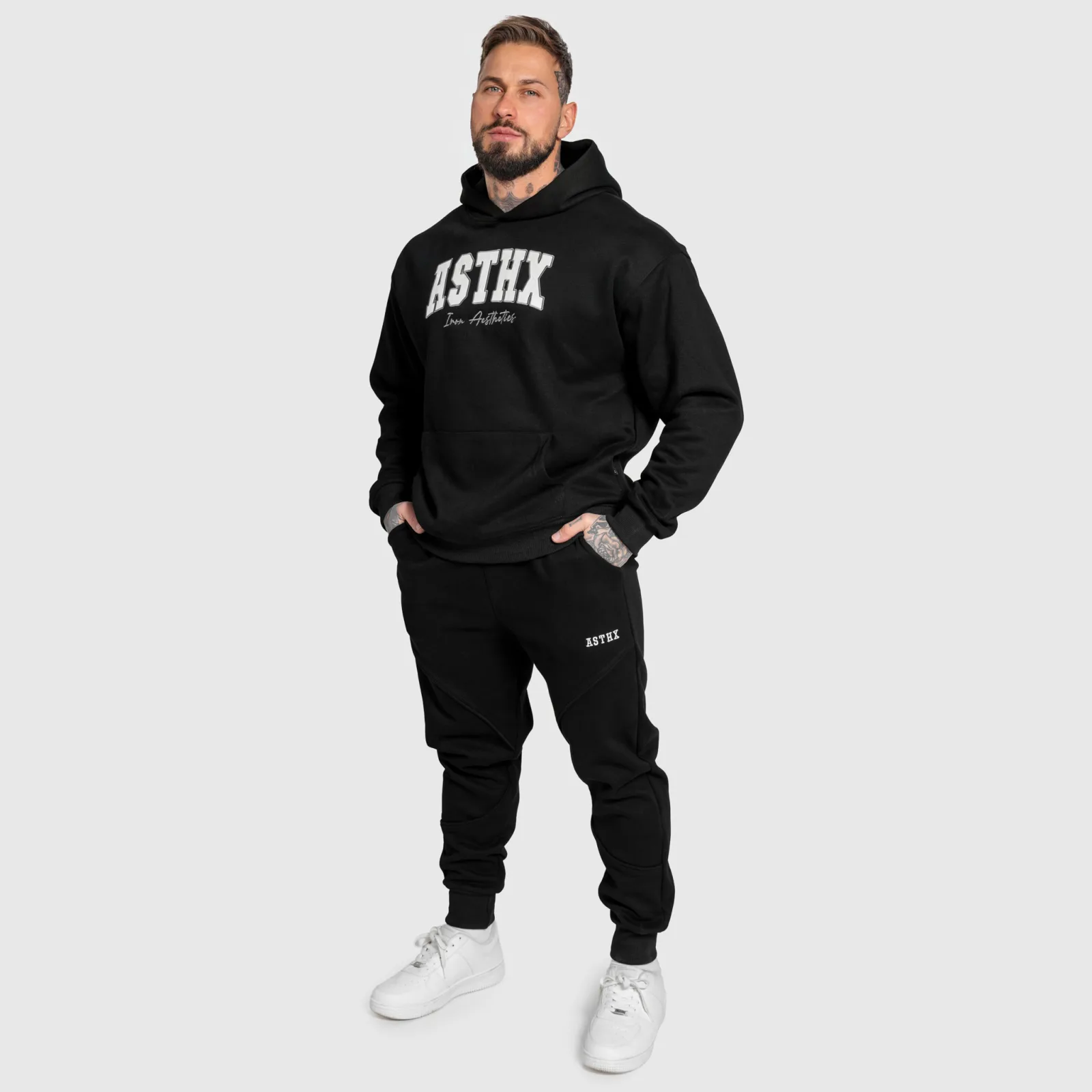 Melegítőszett Iron Aesthetics ASTHX, fekete-1