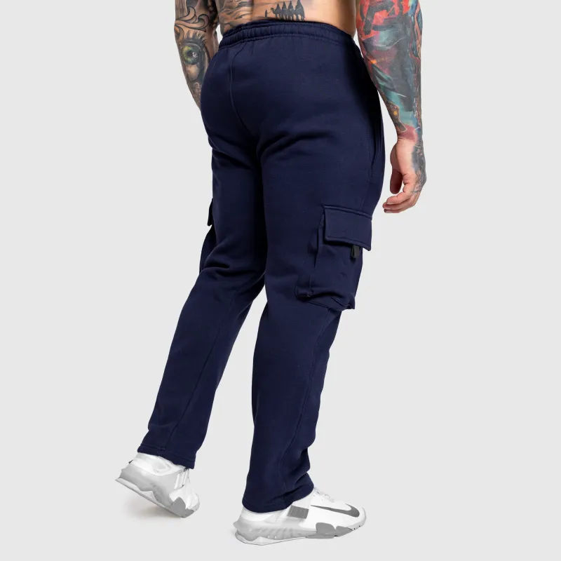 Férfi melegítőnadrág Iron Aesthetics Utility, navy-4