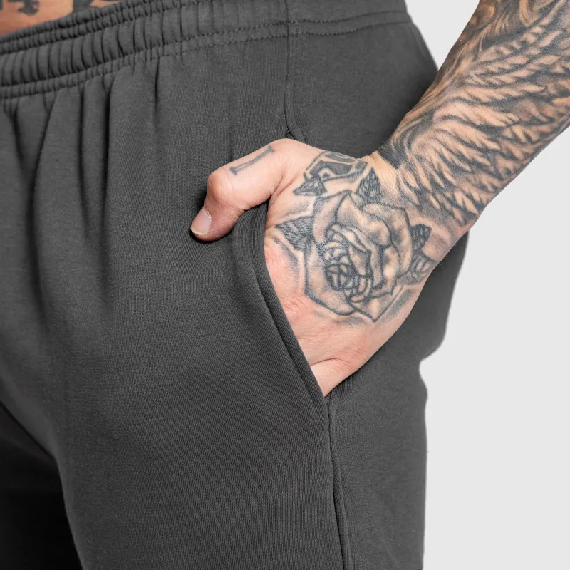 Férfi melegítőnadrág Iron Aesthetics Utility, szürke-8