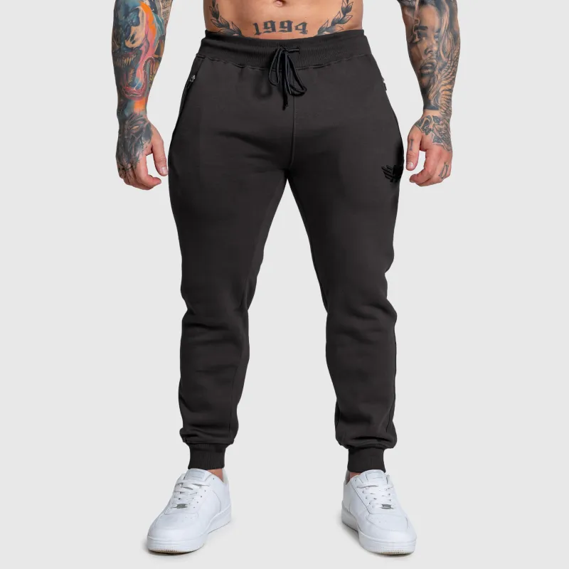 Jogger melegítőnadrág Iron Aesthetics Round, szürke-2