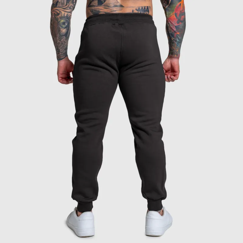 Jogger melegítőnadrág Iron Aesthetics Round, szürke-3