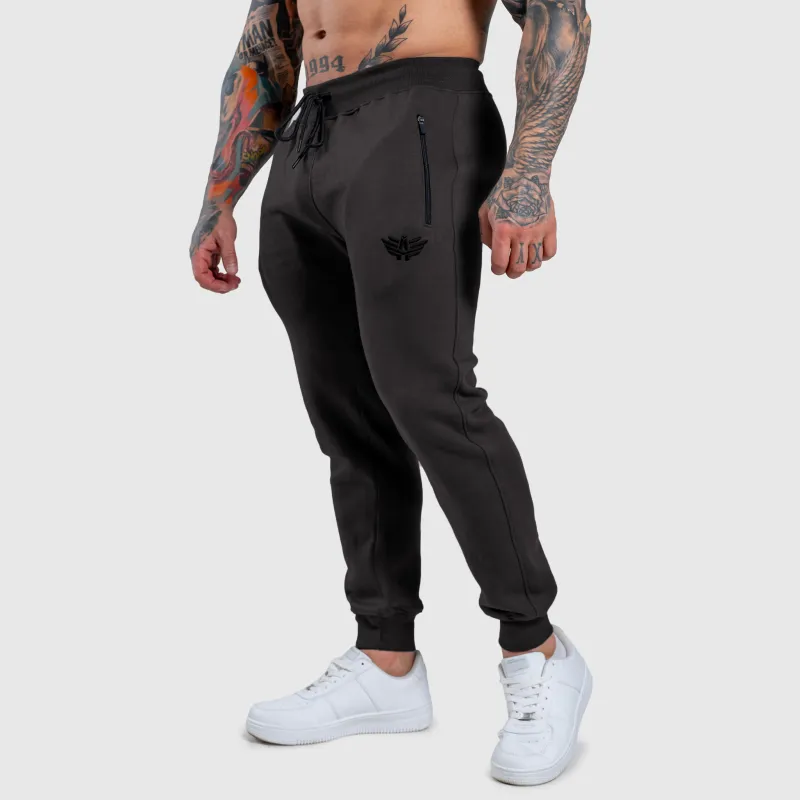 Jogger melegítőnadrág Iron Aesthetics Round, szürke-1
