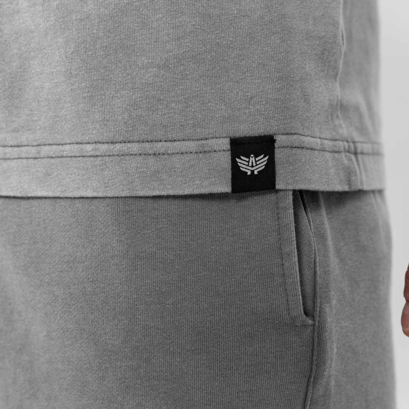 Férfi póló Iron Aesthetics X Washed, szürke · záber 10
