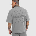 Férfi póló Iron Aesthetics X Washed, szürke