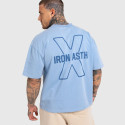 Férfi póló Iron Aesthetics X Washed, kék