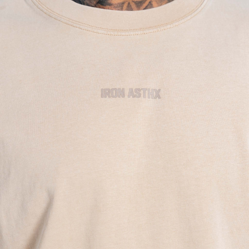 Férfi szett Iron Aesthetics X Washed, bézs · záber 9