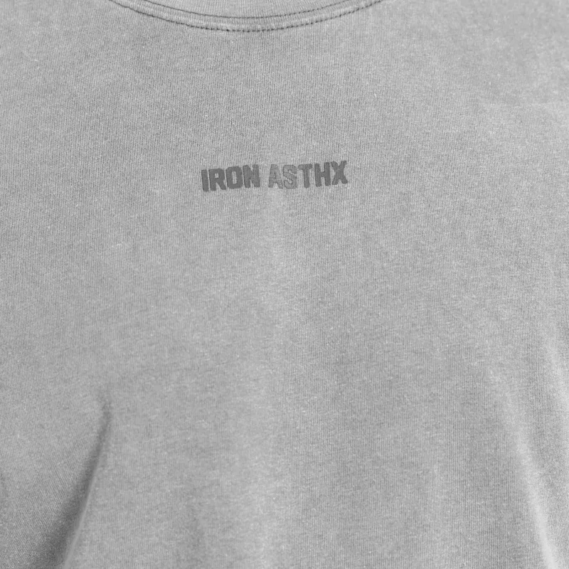 Férfi szett Iron Aesthetics X Washed, szürke-10