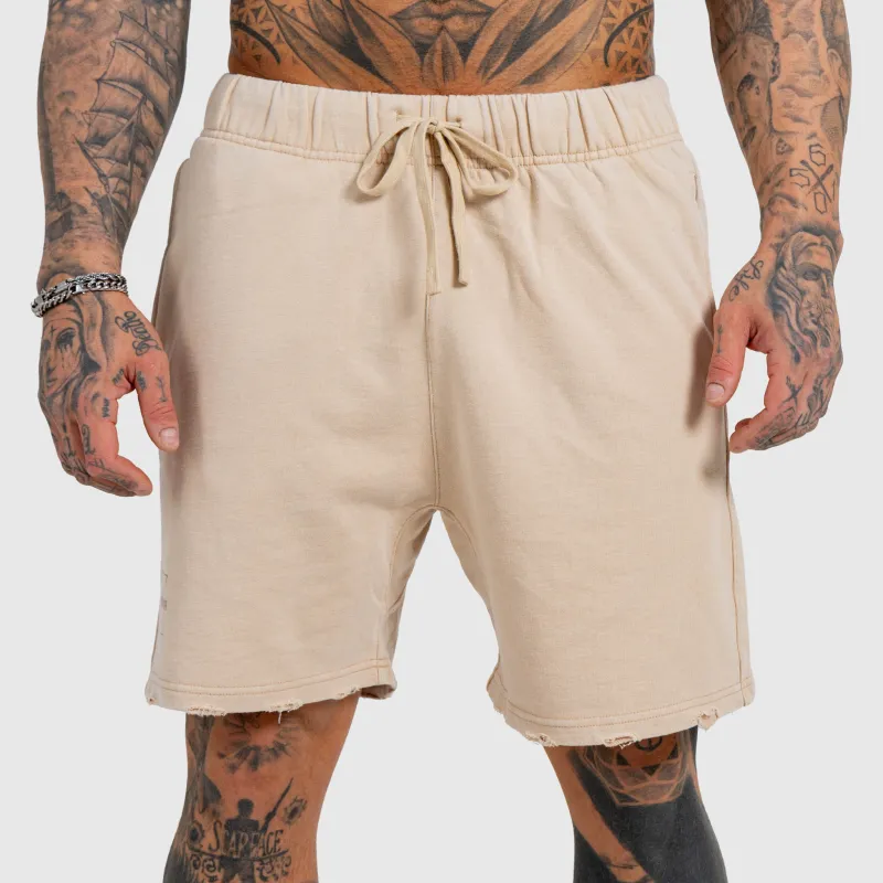 Férfi szett Iron Aesthetics X Washed, bézs-16