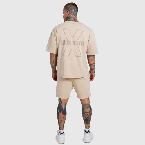 Férfi szett Iron Aesthetics X Washed, bézs