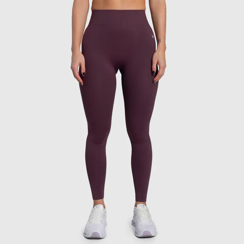 Női leggings Iron Aesthetics Ultimate, plum-4