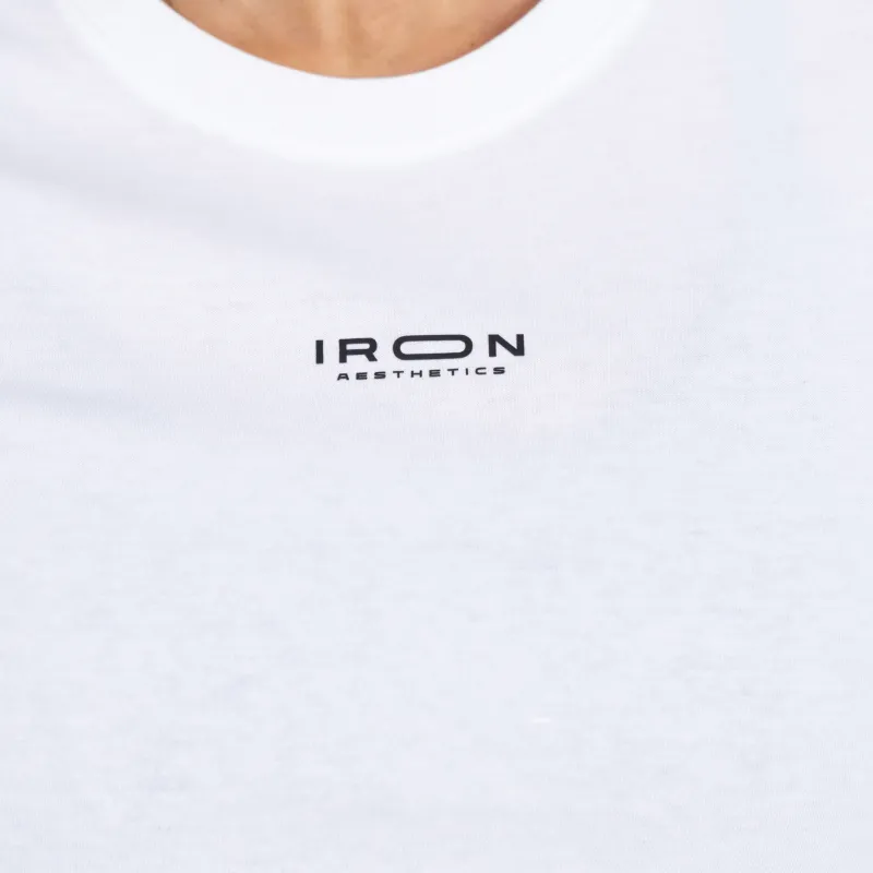 Női póló Iron Aesthetics Basic, fehér-4