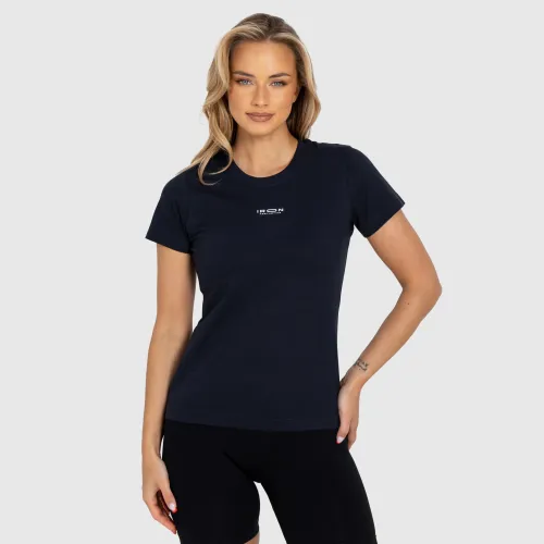 Női póló Iron Aesthetics Basic, navy