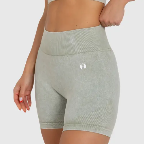 Női rövidnadrág Iron Aesthetics Faded, washed green
