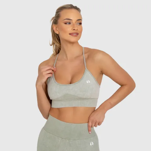 Női melltartó Iron Aesthetics Faded, washed green