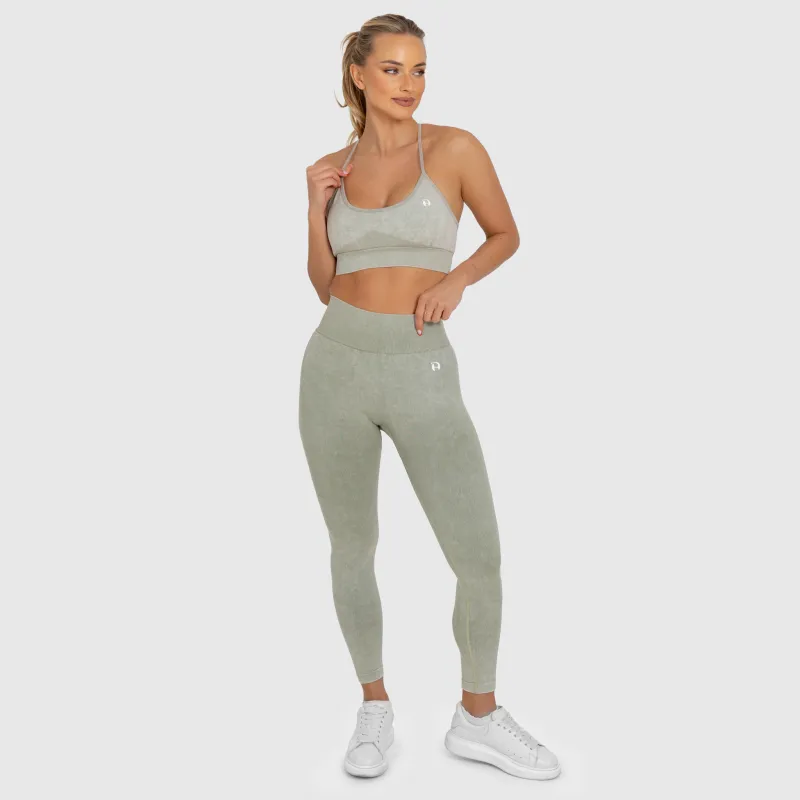 Női melltartó Iron Aesthetics Faded, washed green-7