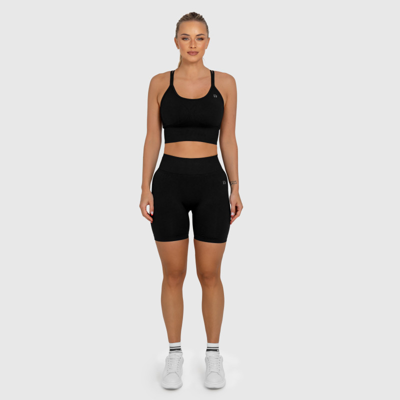 Női sport rövidnadrág Iron Aesthetics Ultimate, fekete · záber 7