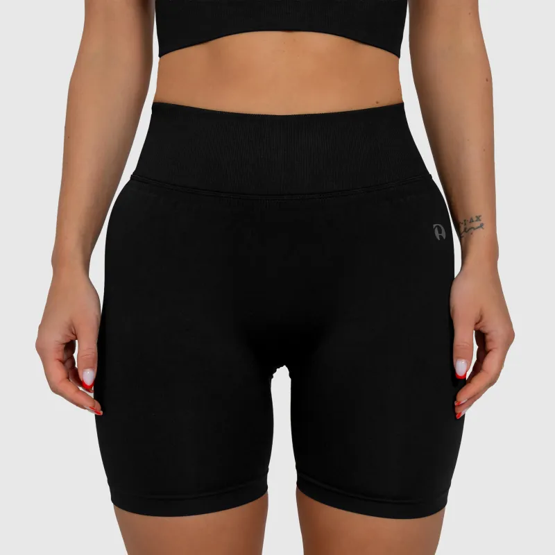 Női sport rövidnadrág Iron Aesthetics Ultimate, fekete-6