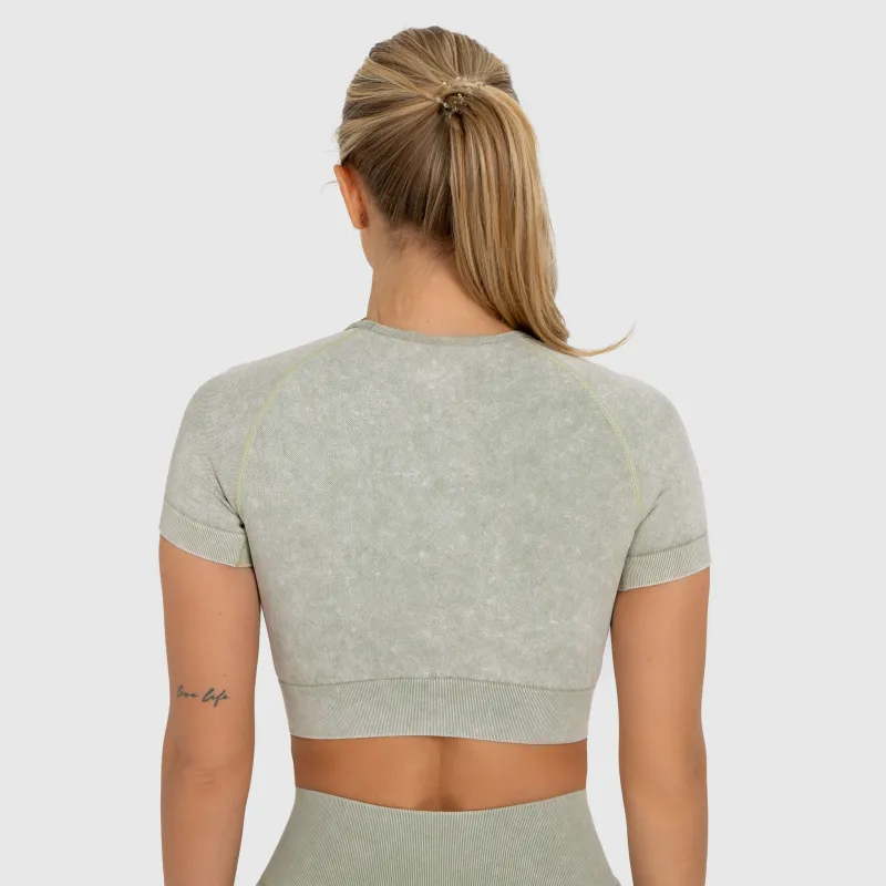 Fitness szett Iron Aesthetics Faded v1, washed green-3