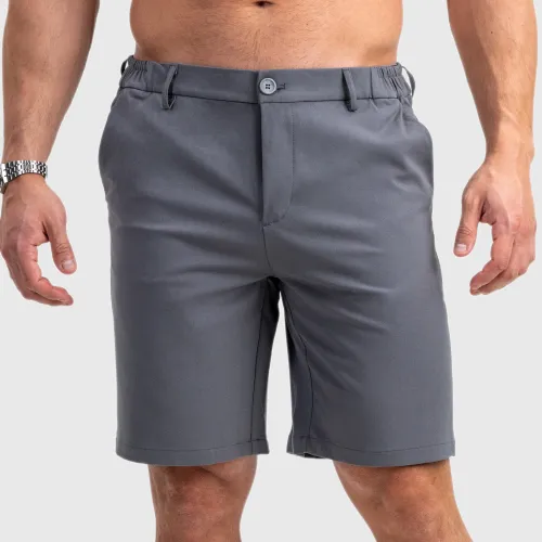 Férfi rövidnadrág Iron Aesthetics Chino Flex, szürke