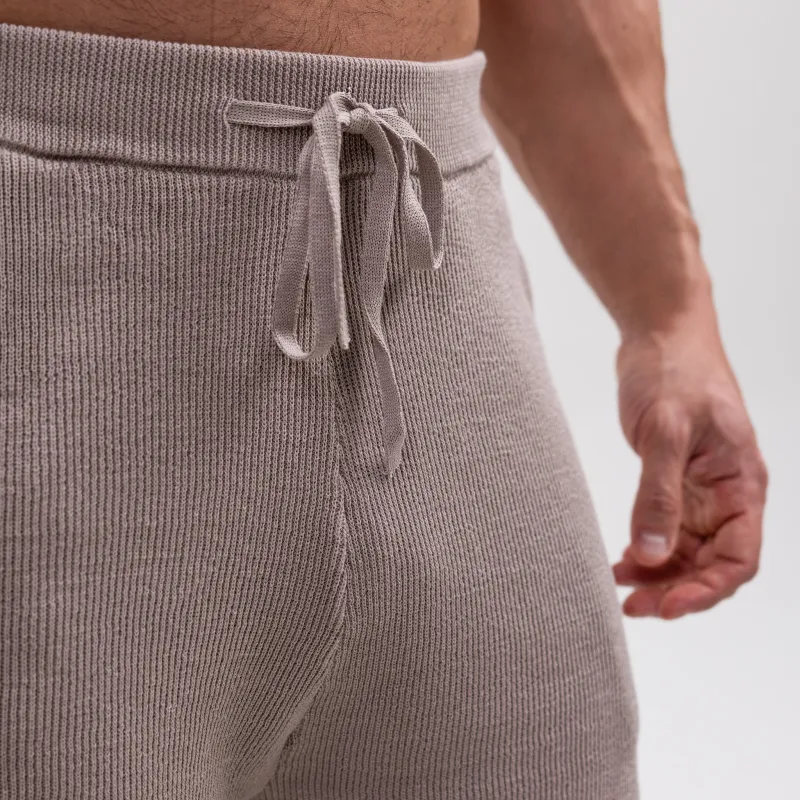 Férfi kötött szett Iron Aesthetics Vibe, bézs-11