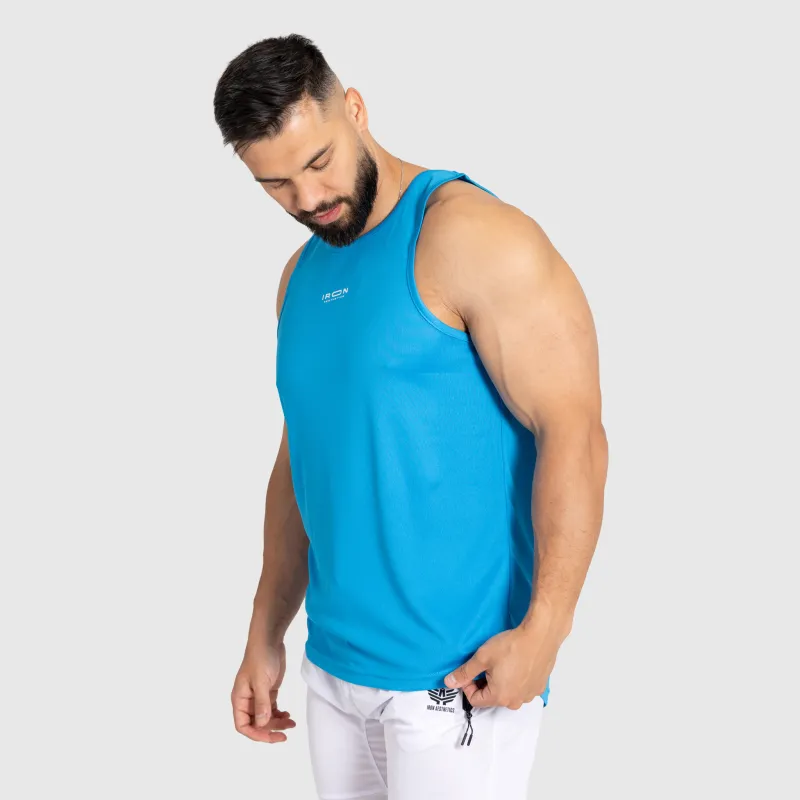 Férfi sportos atléta Iron Aesthetics Athlete, kék-3