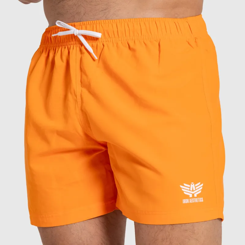 Férfi úszóshort Iron Aesthetics Sunshine, narancssárga-3