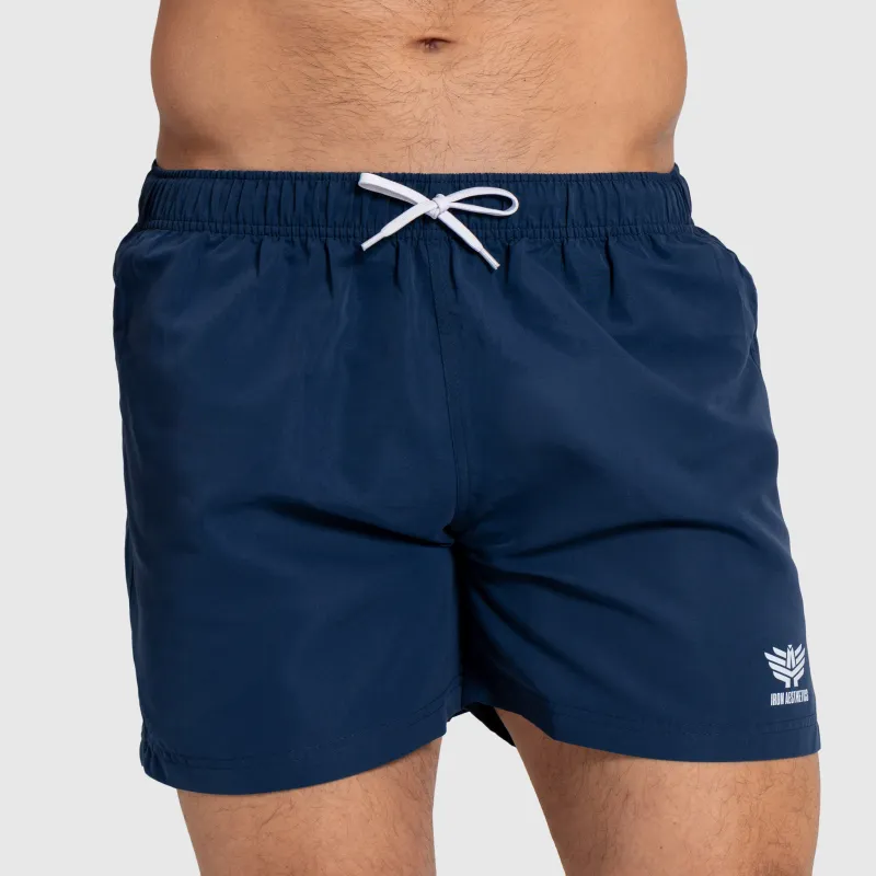 Férfi úszóshort Iron Aesthetics Sunshine, navy-2