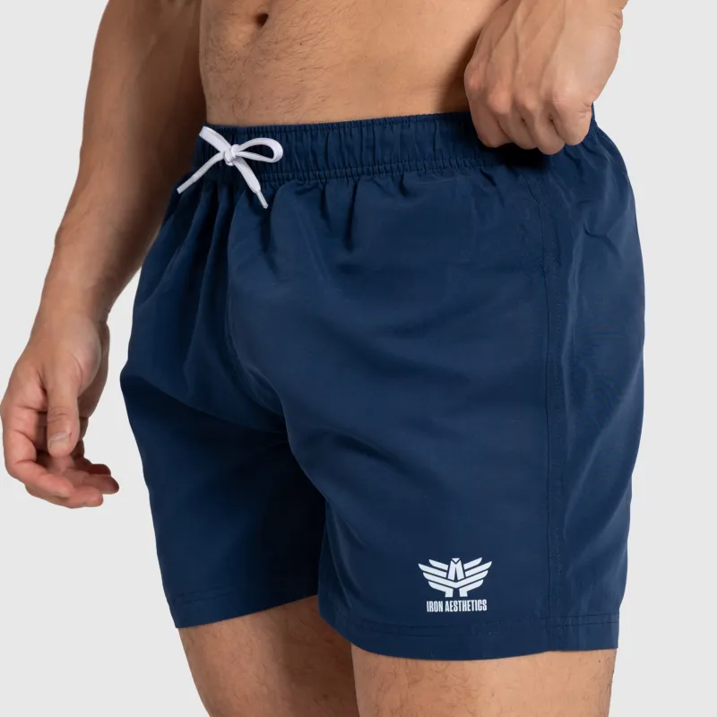 Férfi úszóshort Iron Aesthetics Sunshine, navy-3