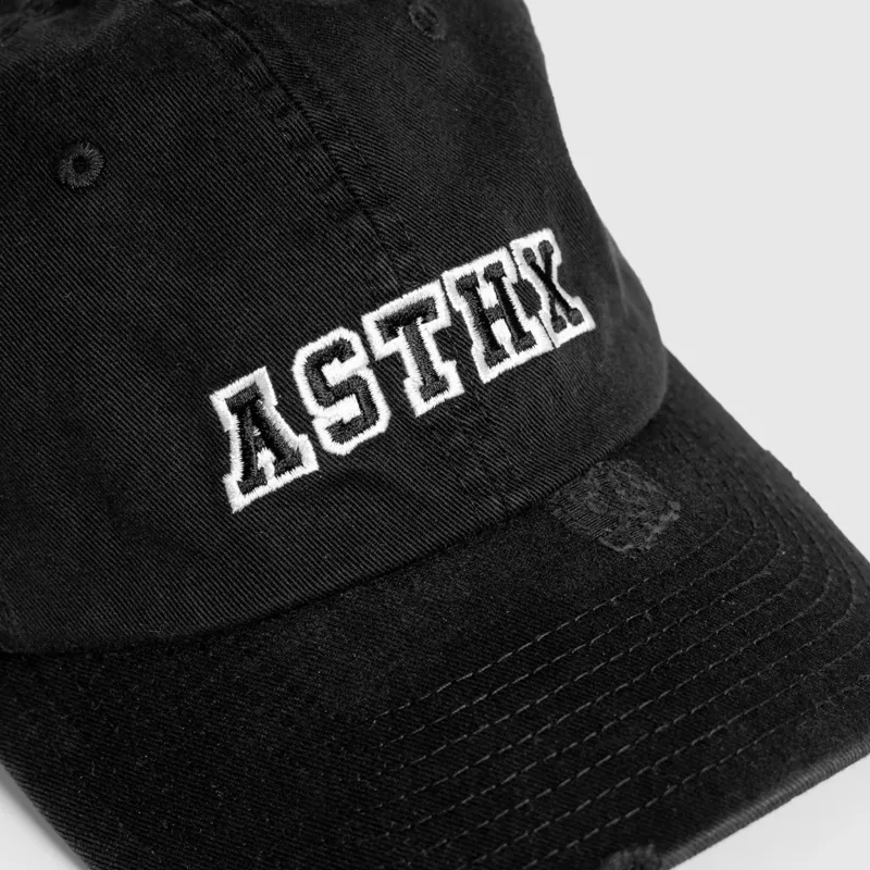 Distressed siltes sapka Iron Aesthetics ASTHX, fekete-5