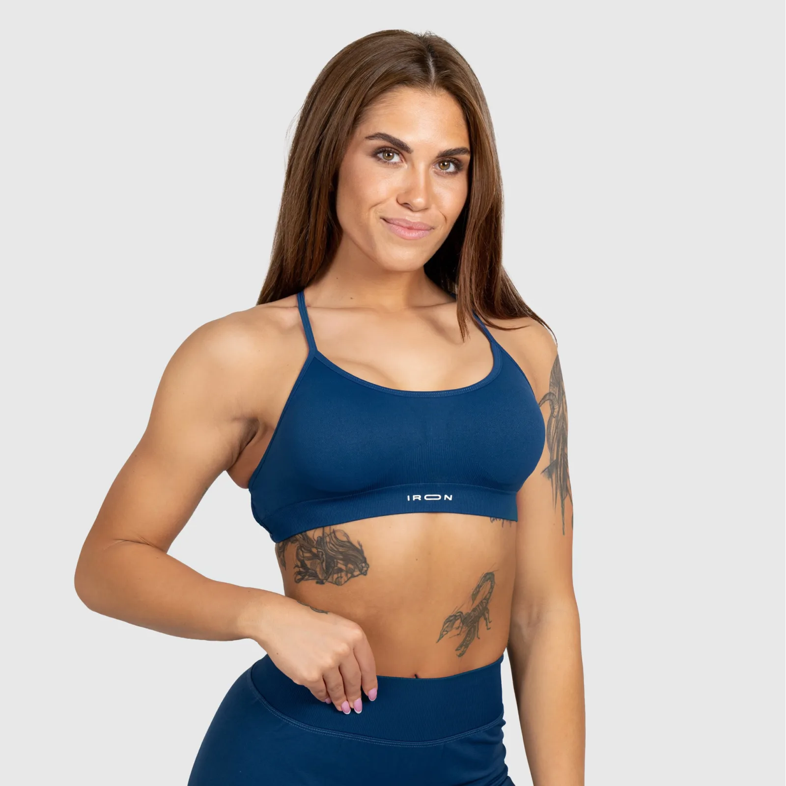 Sportmelltartó Iron Aesthetics Shape, midnight kék-1