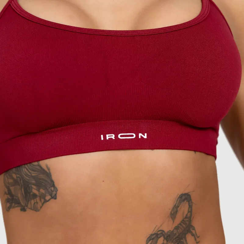 Sportmelltartó Iron Aesthetics Shape, bordó-6