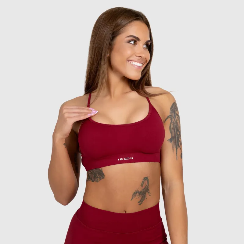 Sportmelltartó Iron Aesthetics Shape, bordó-2