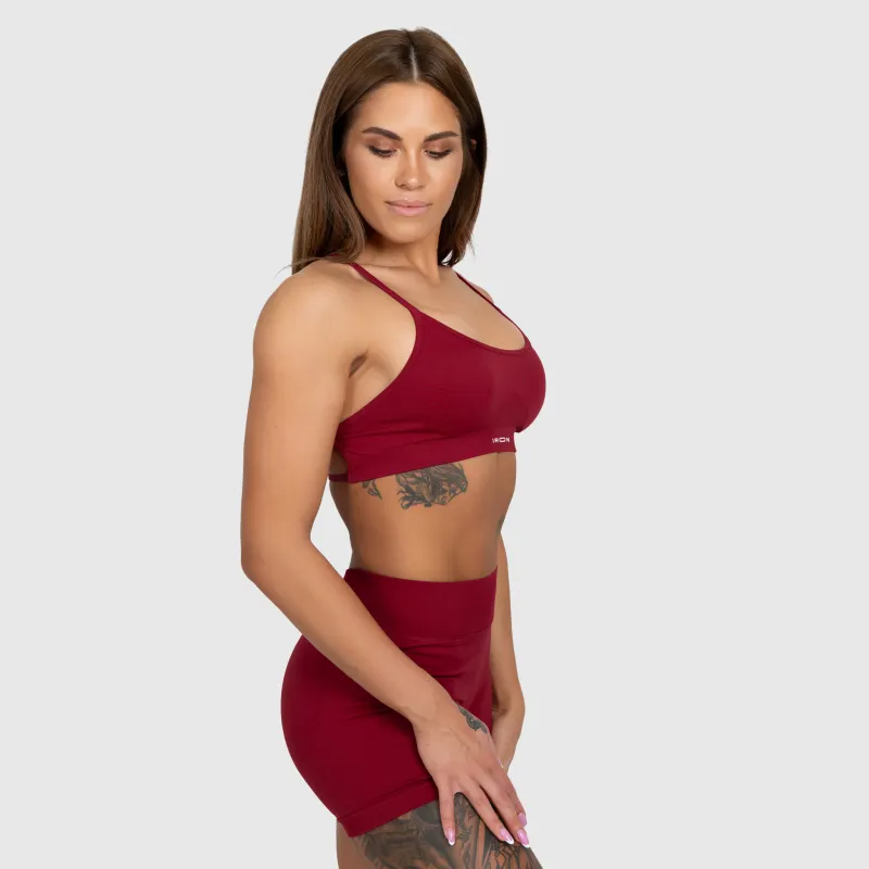 Sportmelltartó Iron Aesthetics Shape, bordó-7