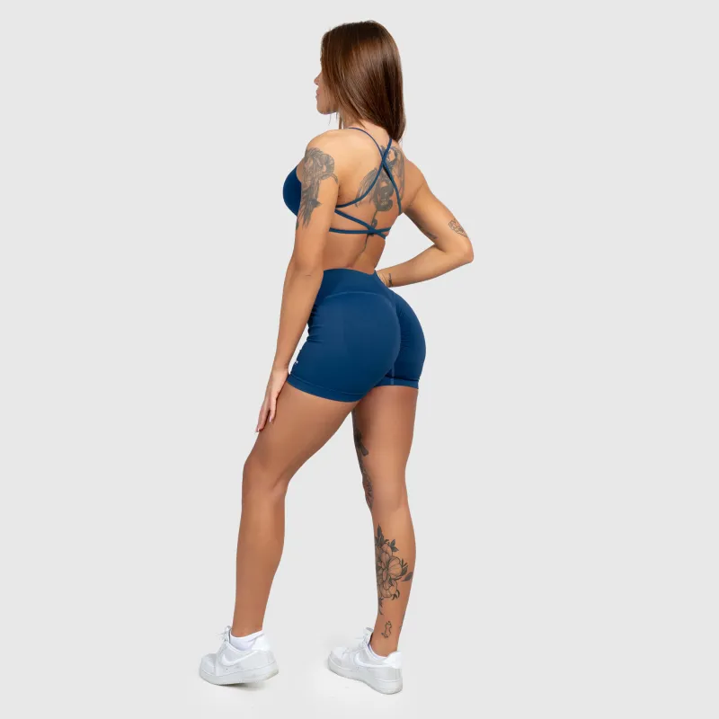 Sportos rövidnadrág Iron Aesthetics Shape, midnight kék-7