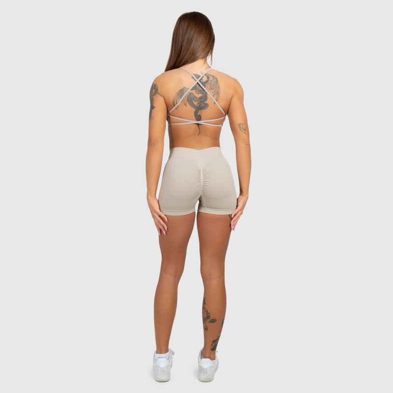 Sportos rövidnadrág Iron Aesthetics Shape, bézs · záber 10