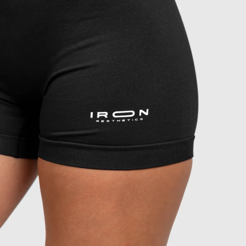 Sportos rövidnadrág Iron Aesthetics Shape, fekete-5