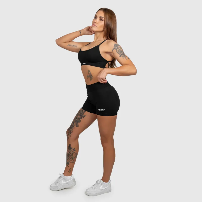 Sportos rövidnadrág Iron Aesthetics Shape, fekete-12
