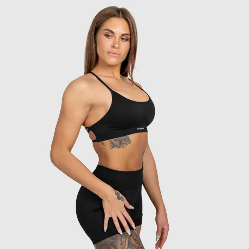 Sportmelltartó Iron Aesthetics Shape, fekete