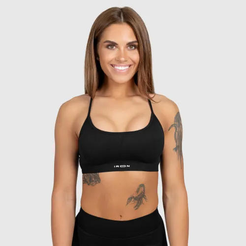 Sportmelltartó Iron Aesthetics Shape, fekete