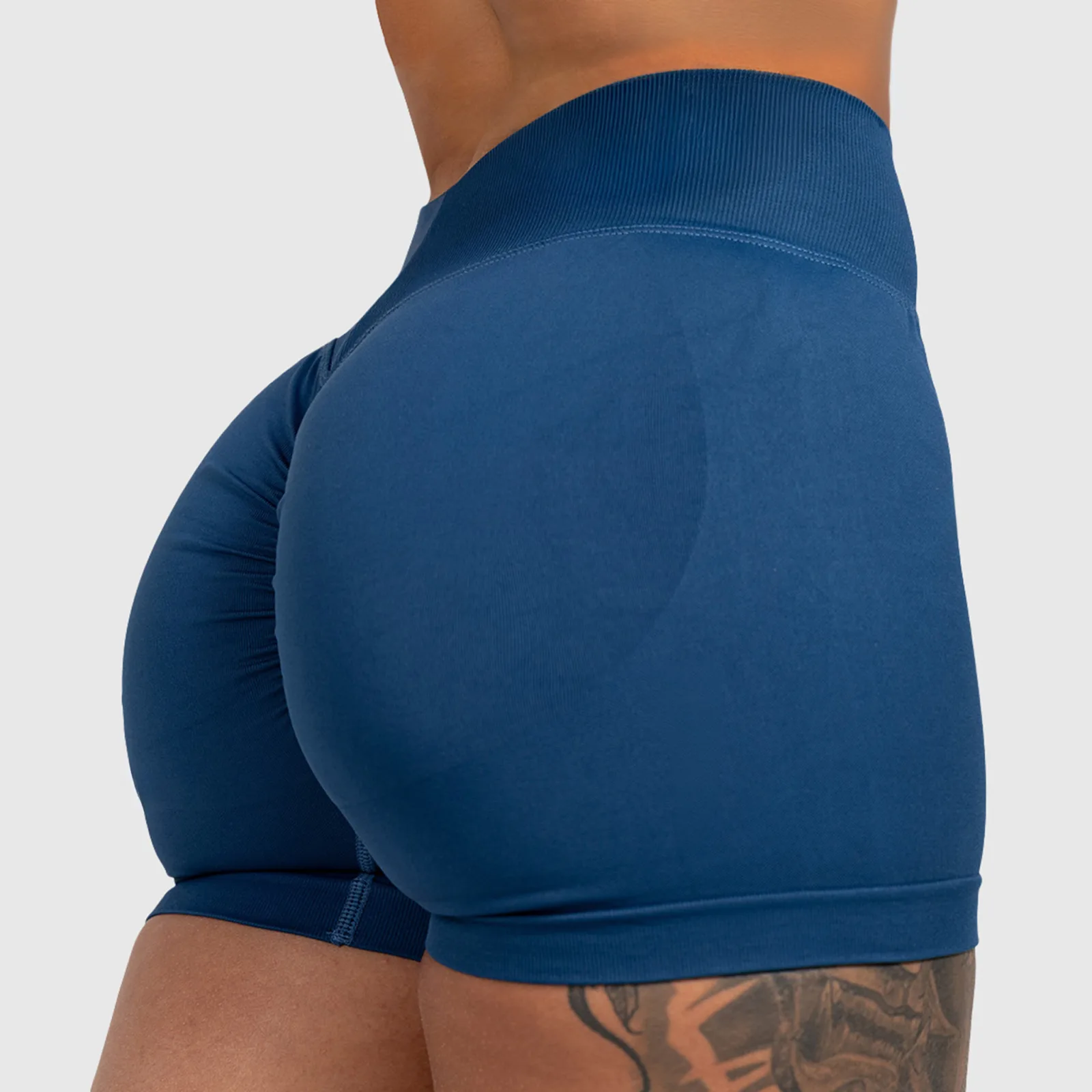 Sportos rövidnadrág Iron Aesthetics Shape, midnight kék-1