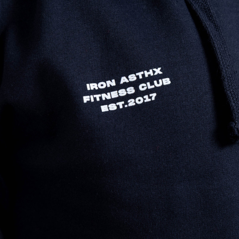 Férfi kapucnis pulcsi Iron Aesthetics Club Hoodie, navy · záber 6