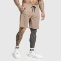 Férfi sportos short Iron Aesthetics Aero, barna