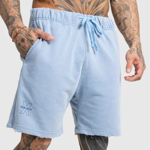 Férfi rövidnadrág X Washed, kék