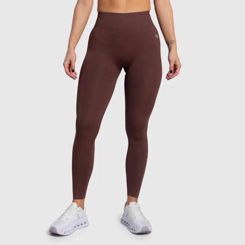 Női leggings Iron Aesthetics Ultimate, barna-1