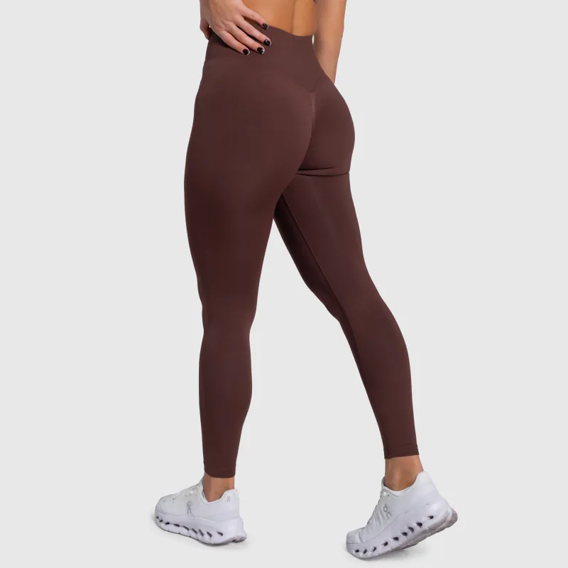 Női leggings Iron Aesthetics Ultimate, barna-8