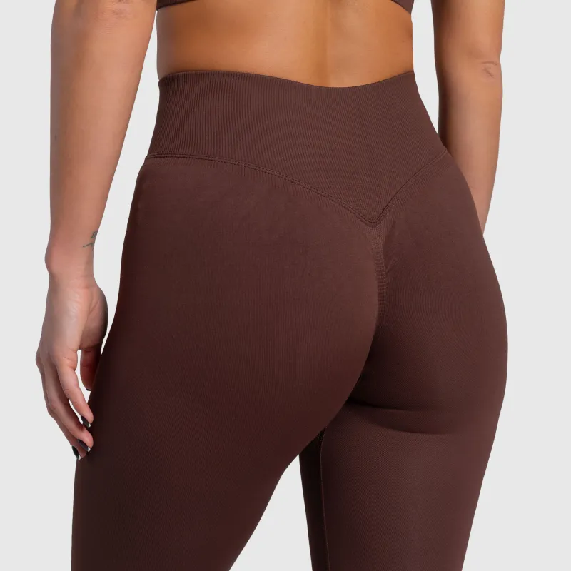 Női leggings Iron Aesthetics Ultimate, barna-7