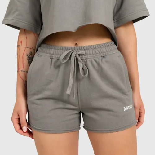 Női short Iron Aesthetics Heavy-Terry, szürke